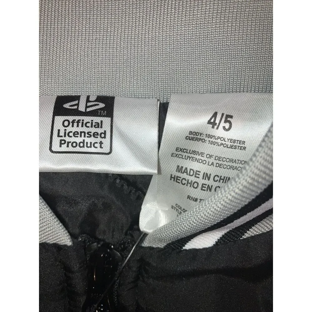 Sony Playstation Boys Black Bomber Jacket Size 4/5 Youth, NEW‎ With TAGS